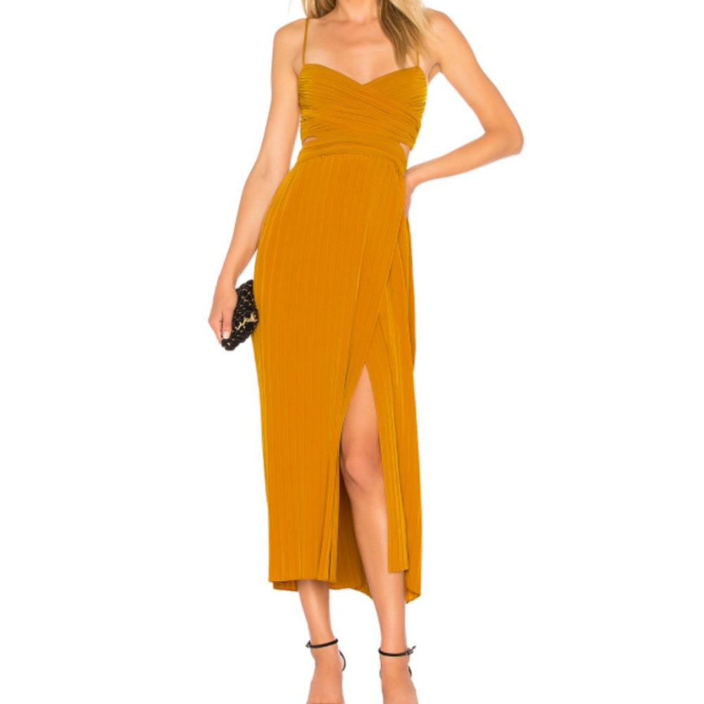 A.L.C. Sienna Dress in Marigold Size 8